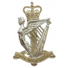 North Irish Brigade Anodised (Staybrite) Cap Badge