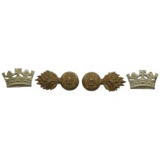 Pair of Royal Irish Fusiliers Collar Badges