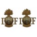 Pair of Royal Irish Fusiliers Shoulder Titles