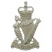 Royal Ulster Rifles Anodised (Staybrite) Cap Badge - Queen's Crown