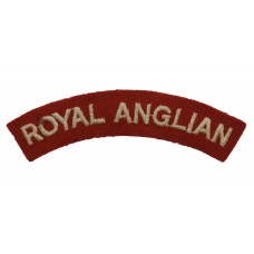 Royal Anglian Regiment (ROYAL ANGLIAN) Cloth Shoulder Title
