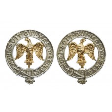 Pair of 3rd Bn. Royal Anglian Regiment Anodised (Staybrite) Colla