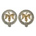 Pair of 3rd Bn. Royal Anglian Regiment Anodised (Staybrite) Collar Badges