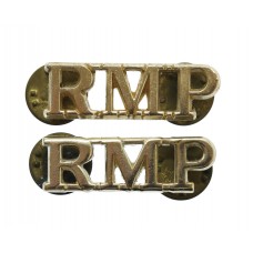 Pair of Royal Military Police (R.M.P.) Anodised (Staybrite) Shoulder Titles