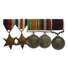 WW2 and R.A.F. Long Service & Good Conduct Medal Group of Fiv