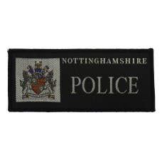 Nottinghamshire Police Cloth Patch Badge