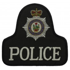 North Wales Police Cloth Bell Patch Badge