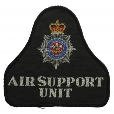 Dyfed-Powys Police Air Support Unit Cloth Bell Patch Badge