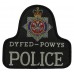 Dyfed-Powys Police Cloth Bell Patch Badge