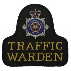 Northamptonshire Police Traffic Warden Cloth Bell Patch Badge