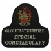 Gloucestershire Special Constabulary Cloth Bell Patch Badge