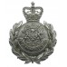 Monmouthshire Constabulary Wreath Helmet Plate - Queen's Crown