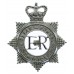 Dyfed-Powys Police Star Cap Badge - Queen's Crown