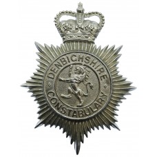 Denbighshire Constabulary Helmet Plate- Queen's Crown