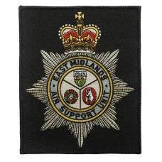 East Midlands Air Support Unit Cloth Patch Badge