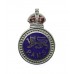 Surrey Constabulary Police Auxiliary Messenger Service (P.A.M.S.) Enamelled Lapel Badge - King's Crown