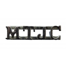 Mersey Tunnel Joint Committee (M.T.J.C.) Shoulder Title