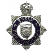 Essex Constabulary Senior Officer's Enamelled Cap Badge - King's 