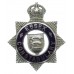 Essex Constabulary Senior Officer's Enamelled Cap Badge - King's Crown