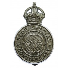 Bedfordshire Special Constabulary Cap Badge - King's Crown