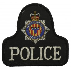 Northumbria Police Cloth Bell Patch Badge