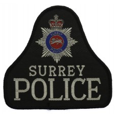 Surrey Police Cloth Bell Patch Badge