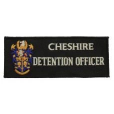 Cheshire Constabulary Detention Officer Cloth Patch Badge
