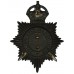 Birmingham City Police Night Helmet Plate - King's Crown