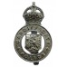 Cardiff City Police Cap Badge - King's Crown