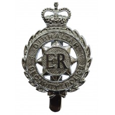 Gibraltar Security Police Cap Badge - Queen's Crown