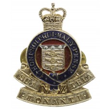 Royal New Zealand Ordnance Corps Anodised (Staybrite) Cap Badge 