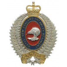 Royal New Zealand Infantry Regiment Anodised (Staybrite) Cap Badg