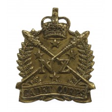 New Zealand Cadet Corps Cap Badge - Queen's Crown