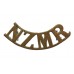 New Zealand Mounted Rifles (N.Z.M.R.) Shoulder Title