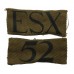 Essex Home Guard (ESX/52) WW2 Printed Arm Badge