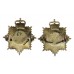 Pair of Royal Corps of Transport (R.C.T.) Officer's Collar Badges