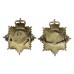 Pair of Royal Corps of Transport (R.C.T.) Officer's Collar Badges