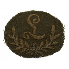 British Army Gun Layer (L) Cloth Proficiency Arm Badge