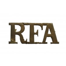 Royal Field Artillery (R.F.A.) Shoulder Title
