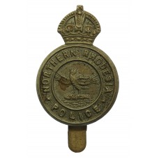 Northern Rhodesia Police Cap Badge - King's Crown