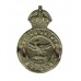 Northern Rhodesia Police Collar Badge - King's Crown
