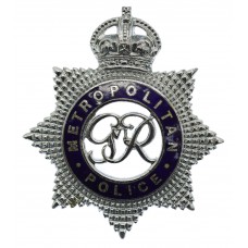 George VI Metropolitan Police Senior Officer's Enamelled Cap Badge