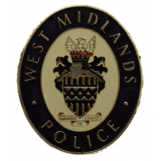 West Midlands Police Enamelled Warrant Card Holder Badge
