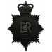 Bedfordshire Constabulary Night Helmet Plate - Queen's Crown