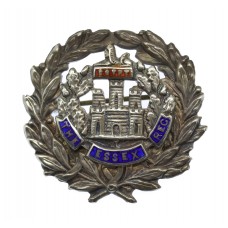 Essex Regiment Sterling Silver & Enamel Sweetheart Brooch