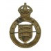 Essex V.A.D. Cap Badge - King's Crown