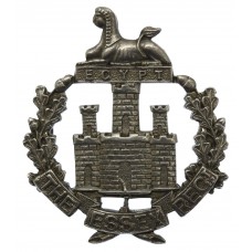 Essex Regiment Officer's 1946 Hallmarked Silver Cap Badge