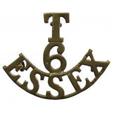 6th Territorial Bn. Essex Regiment (T/6/ESSEX) Shoulder Title