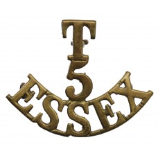 5th Territorial Bn. Essex Regiment (T/5/ESSEX) Shoulder Title