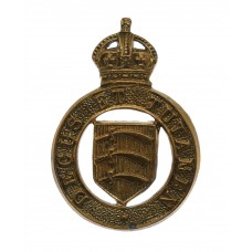 Essex Yeomanry Cap Badge - King's Crown (c.1909-1916)